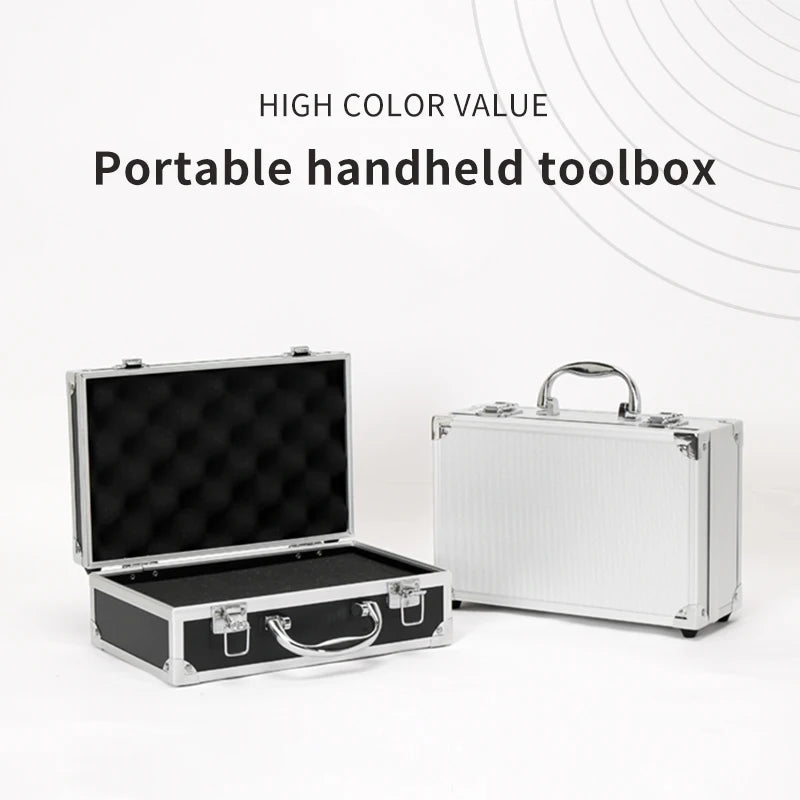 Aluminum Toolbox - Portable, Multi-Purpose Storage for Tools, Instruments, Fishing Gear & More - Durable Hardware Organizer