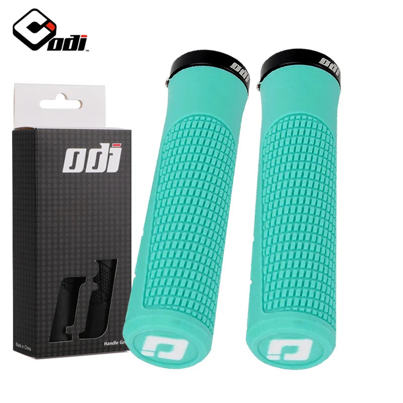 ODI Bicycle Handlebar Grip Lock On Mountain Bike Grip Soft Rubber MTB Cuffs 22.2mm Bicycle Handle Cover Non-slip Bike Handle