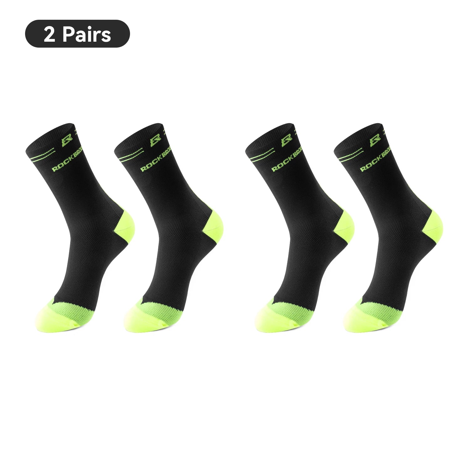 Cycling Socks Knee-High Breathable Stretch Sport Socks