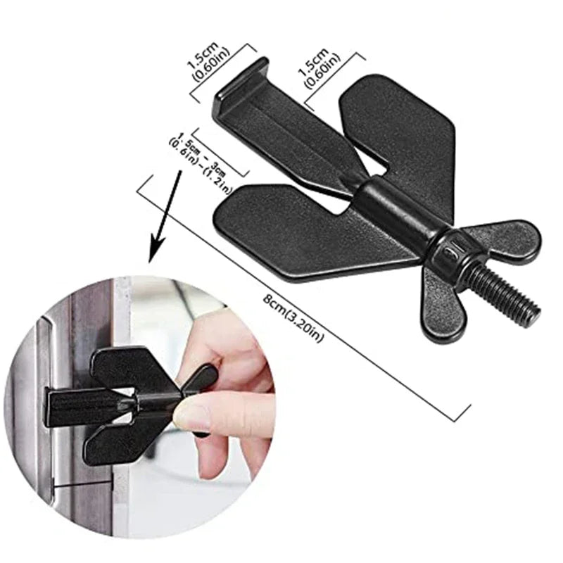 Portable Stainless Steel Travel Door Lock
