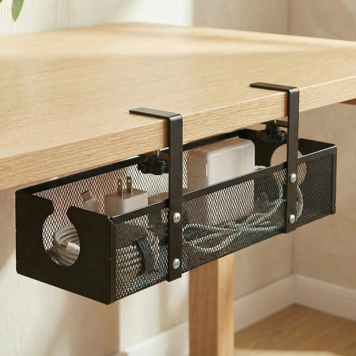 Clamp-On Carbon-Steel Cable Tray