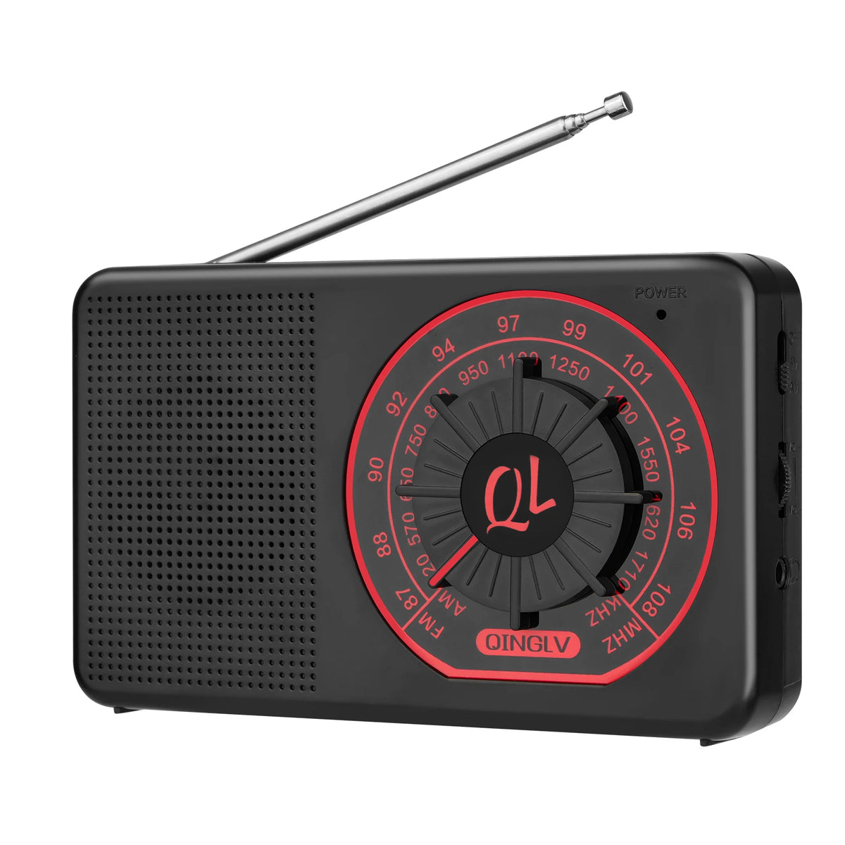 Portable AM/FM/SW Radio QL-11 with Speaker and Earphone Jack