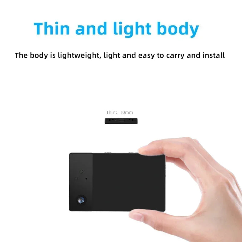 1080P High Definition Wireless WiFi Mini Camera Indoor Night Vision Motion Detection Remote Monitoring Thin Security Camera