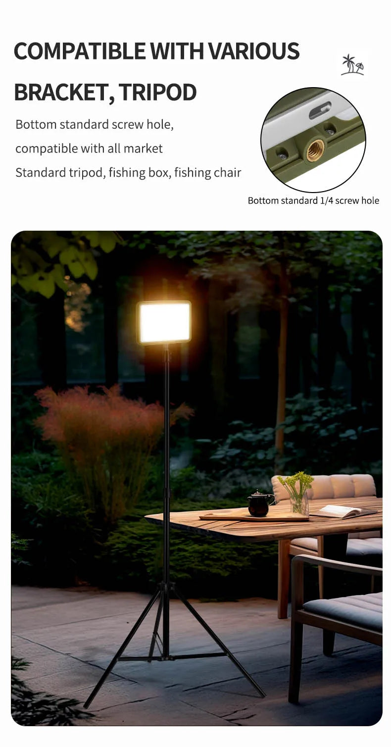 Magnetic Rechargeable LED Camping Light