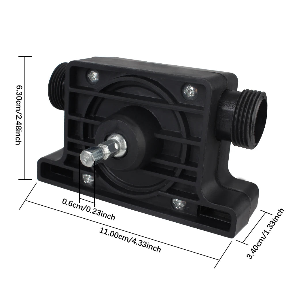 Drill-Powered Liquid Transfer Pump