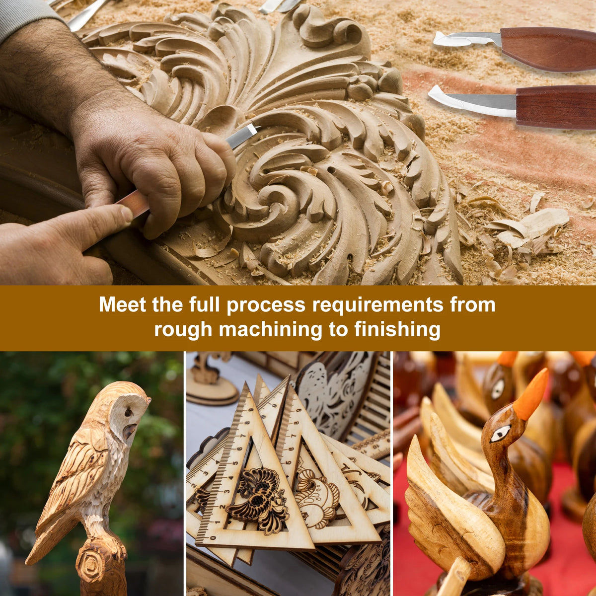 Wood Carving Knife Kit - Set Options