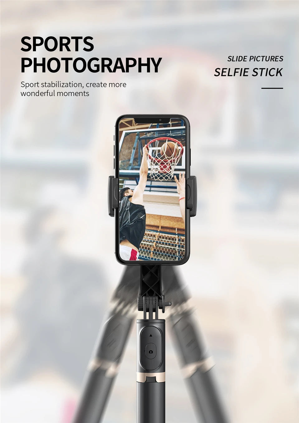 Q08 Smartphone Gimbal and Selfie Stand