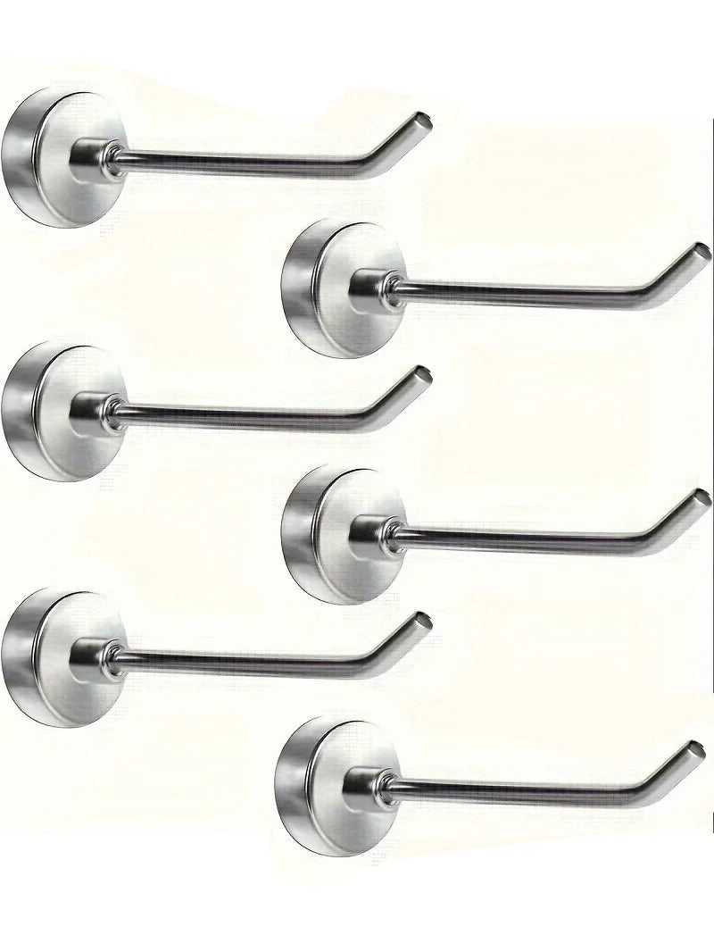 5pcs Magnetic Hook, Heavy Duty Magnet Hook, Magnetic Cruise Hook Hanging, Large Metal Magnetic Hook, Can Be Used For Grill,