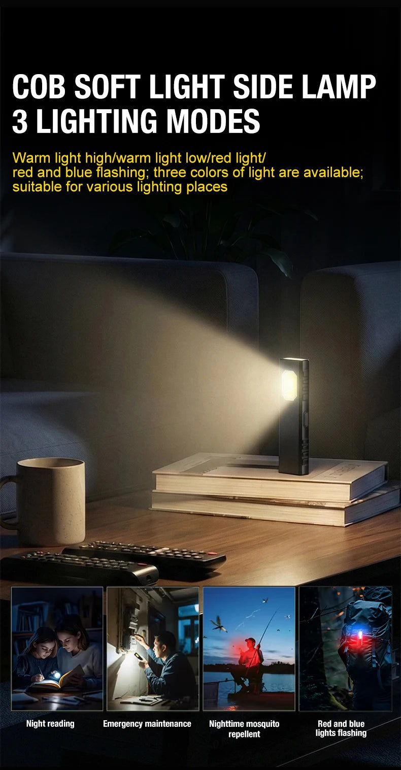Mini Clip-On Work and Warning Light