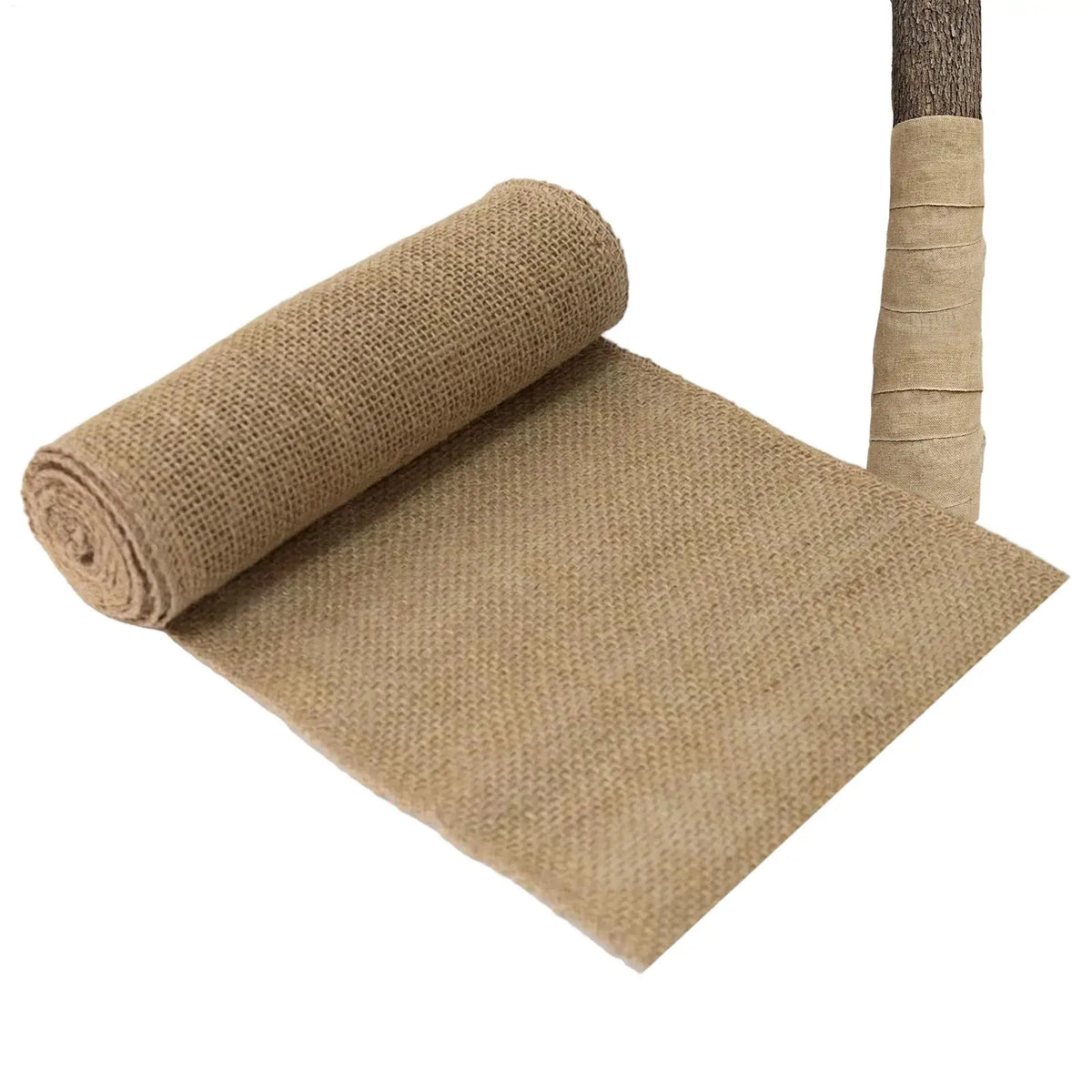 Burlap Tree Trunk Wrap, 30 × 200 cm