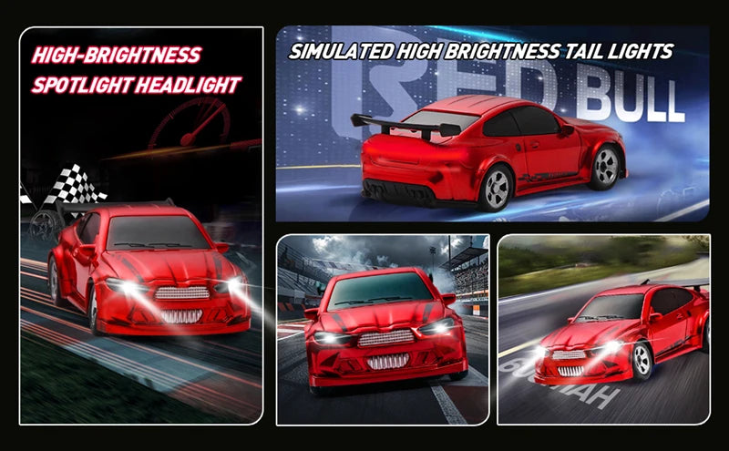 1/64 High‑Speed Drift RC Car 4WD Mini Racing Model