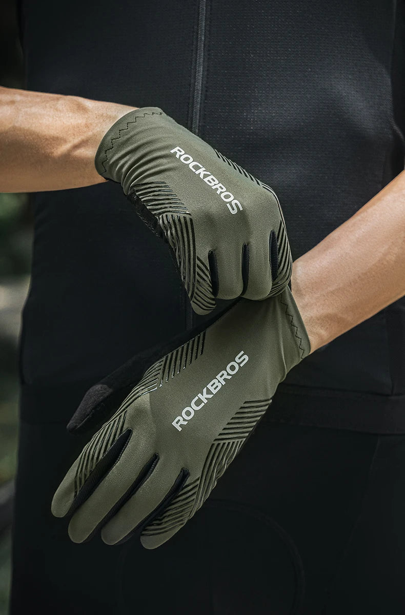 Breathable Cycling Gloves with Touchscreen Grip for Road & MTB