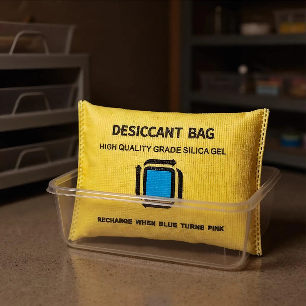 Reusable Moisture Absorber Bags for Closets and Cars