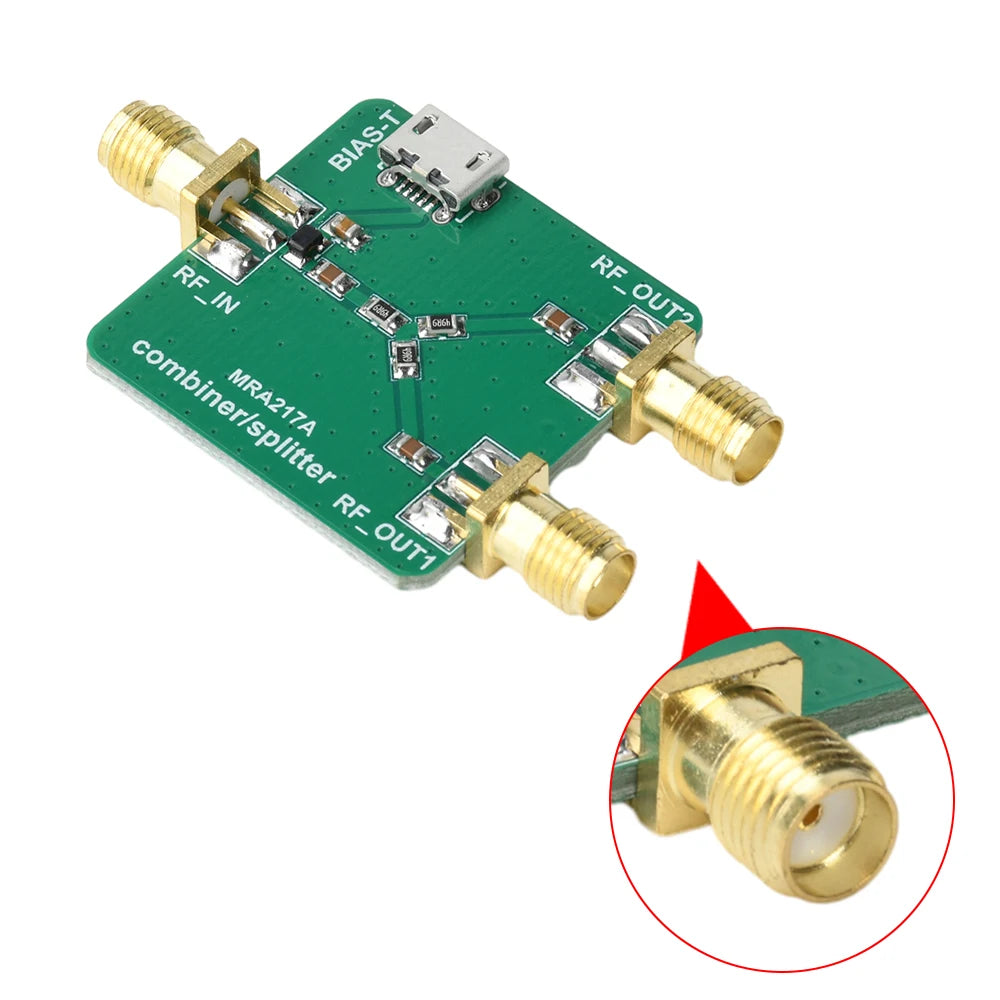 SDR Receive-Only Antenna Splitter and Combiner