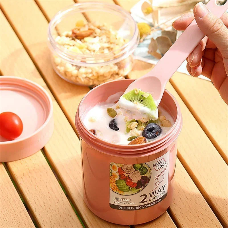 Two-Part Salad and Breakfast Cup, S/L Options