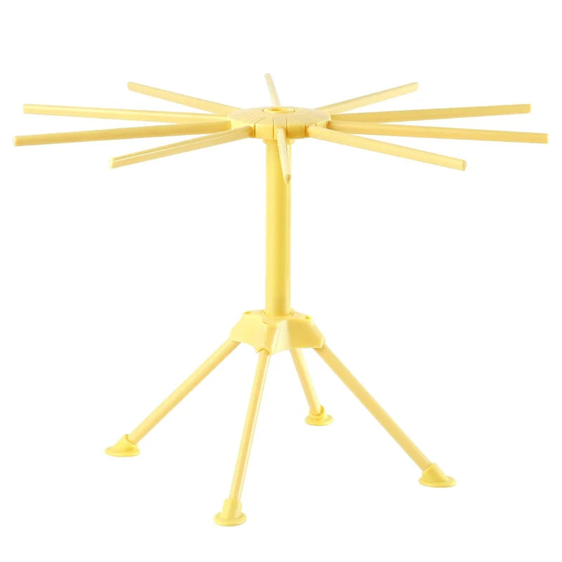 Folding 10-Arm Pasta Drying Rack