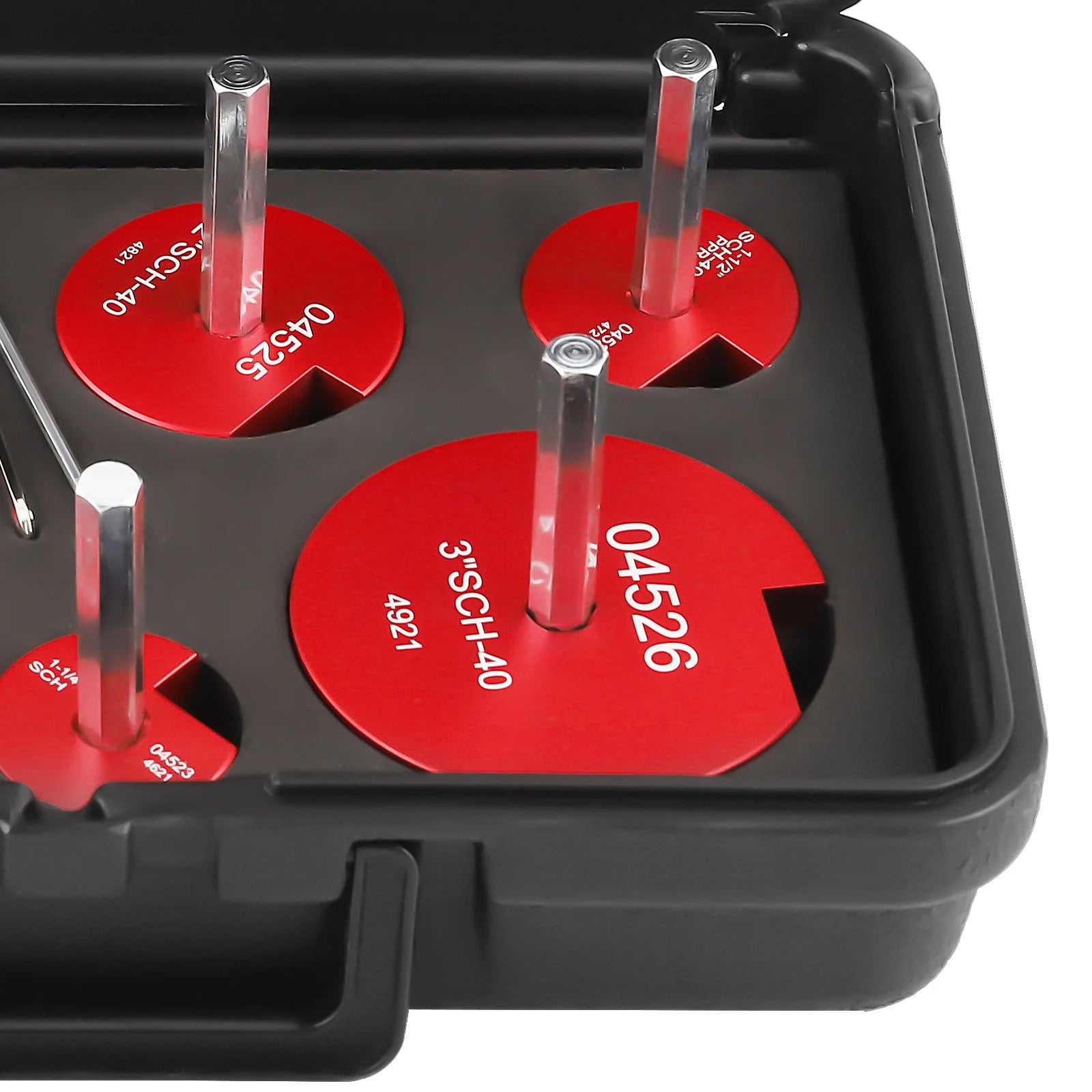 7-Piece PVC Pipe Reamer Kit for Standard 1/2 Inch Drill