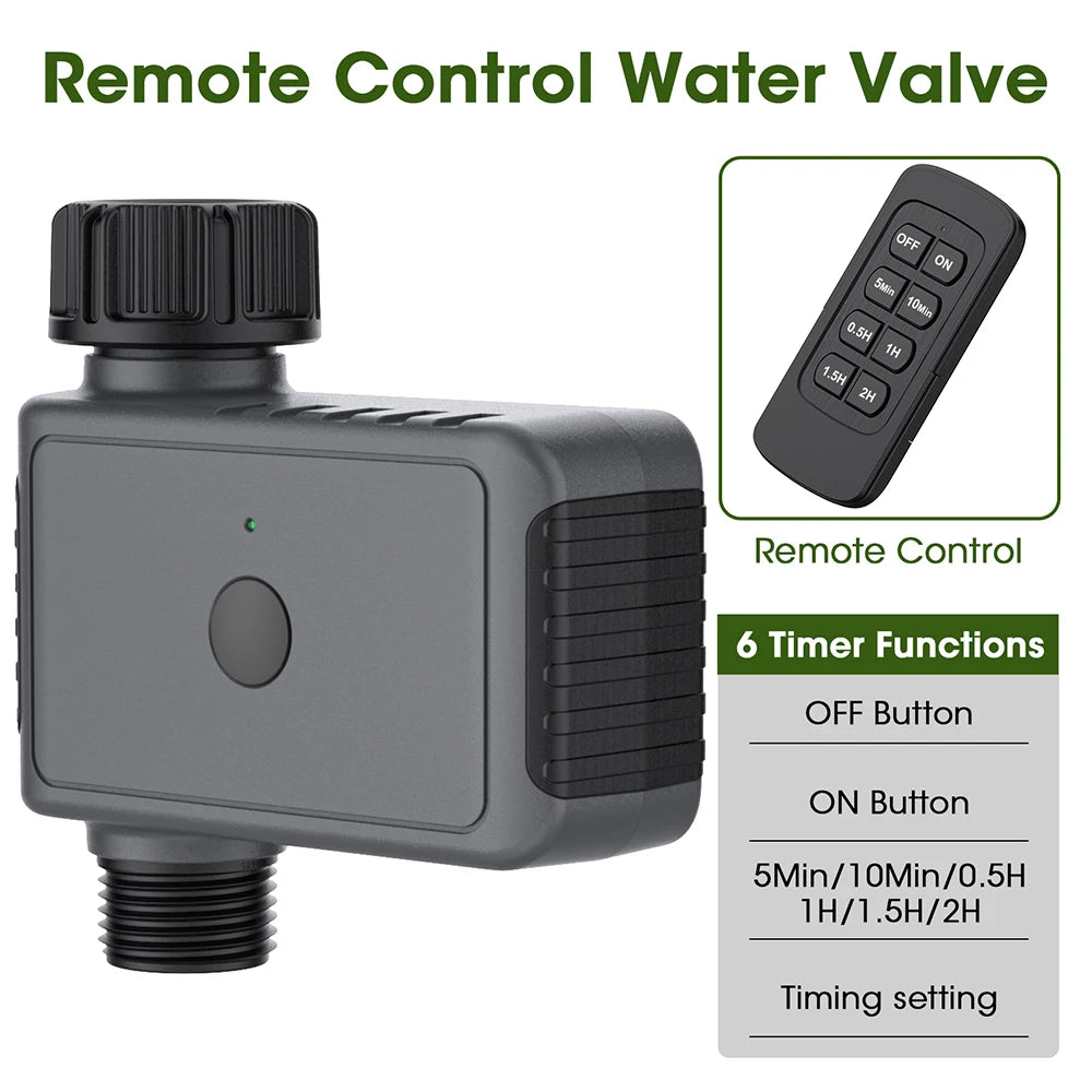 W12 Remote-Control Garden Water Timer