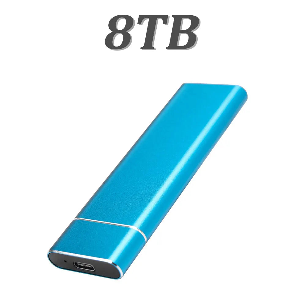 High-speed USB 3.1 portable SSD 2TB external solid state drive 1TB 4TB original large capacity for PC laptop Mac mobile phone ta