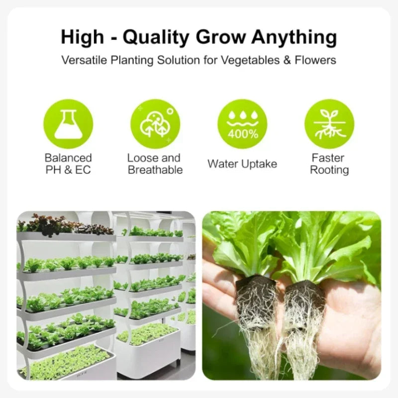 Seed-Starting Grow Sponge Refills, 20 or 40 Pieces