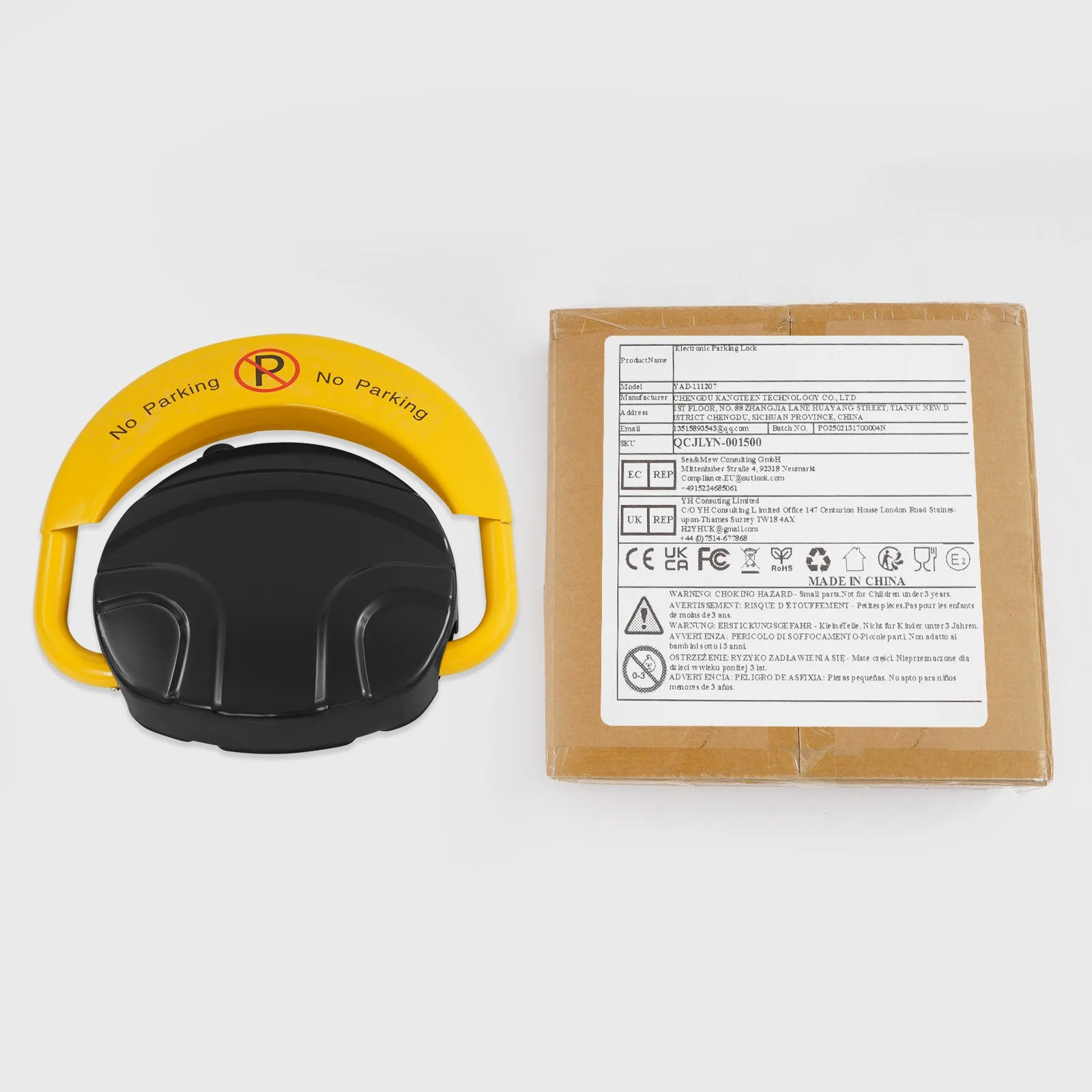 Electronic Parking Lock – 11,023 lbs Resistance, IP67