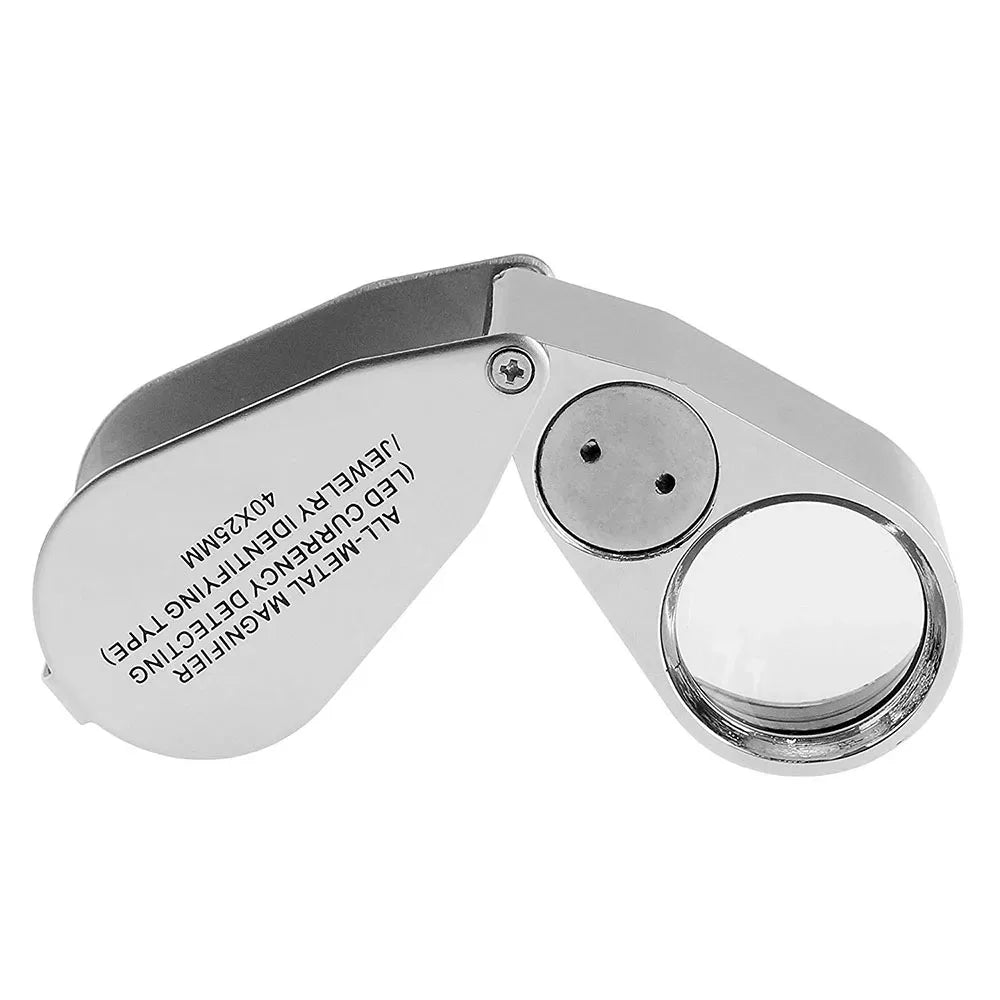 Illuminated Jewellery Loupe with LED and UV