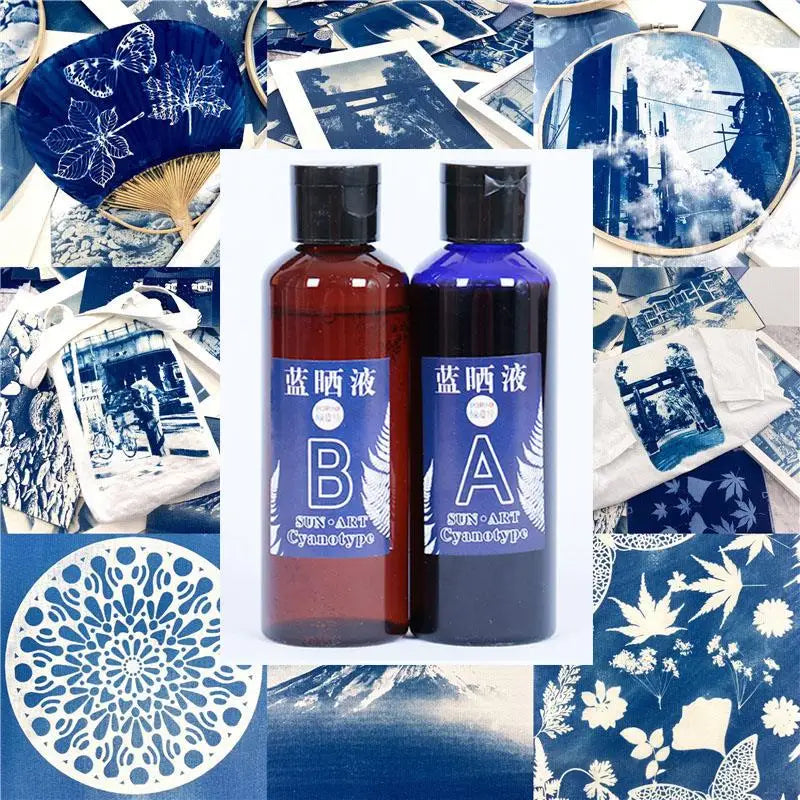 Cyanotype A/B Solution Set, Size Options