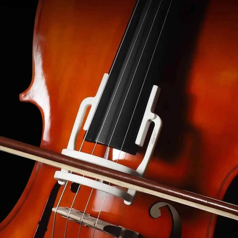 Cello Bow Guide with Rotating Mount