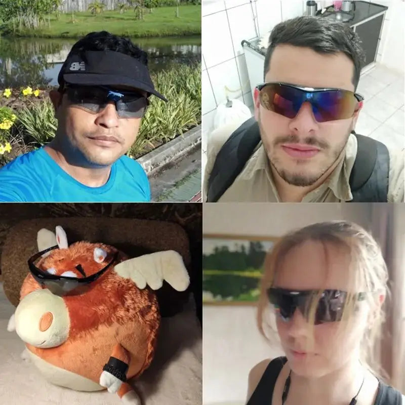 Polarized Photochromic Cycling Sunglasses with UV Protection