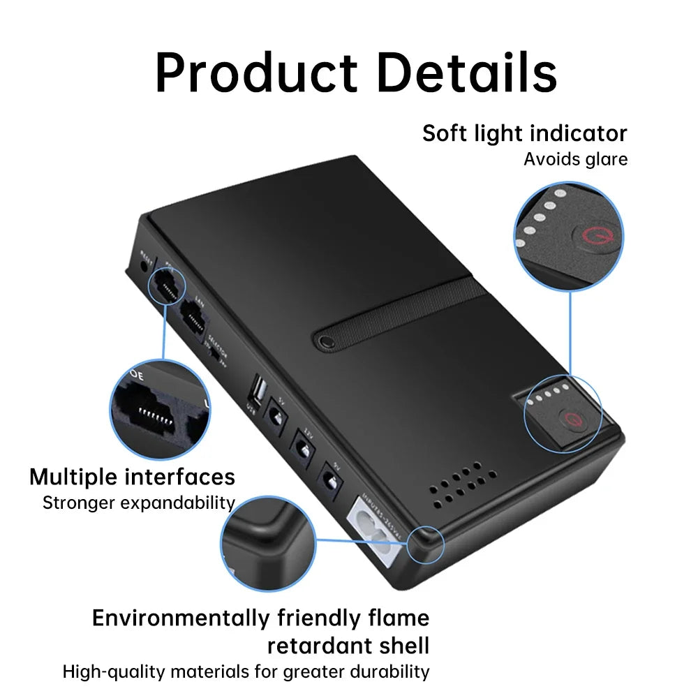 1018L Strømforsyning uden batteri (DC UPS uden batteri)