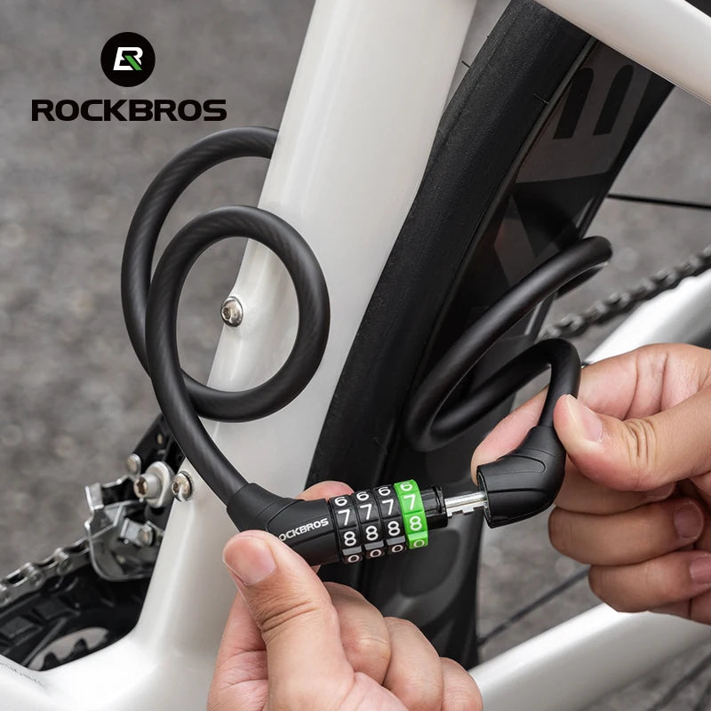 Bike Cable Lock with Password Security