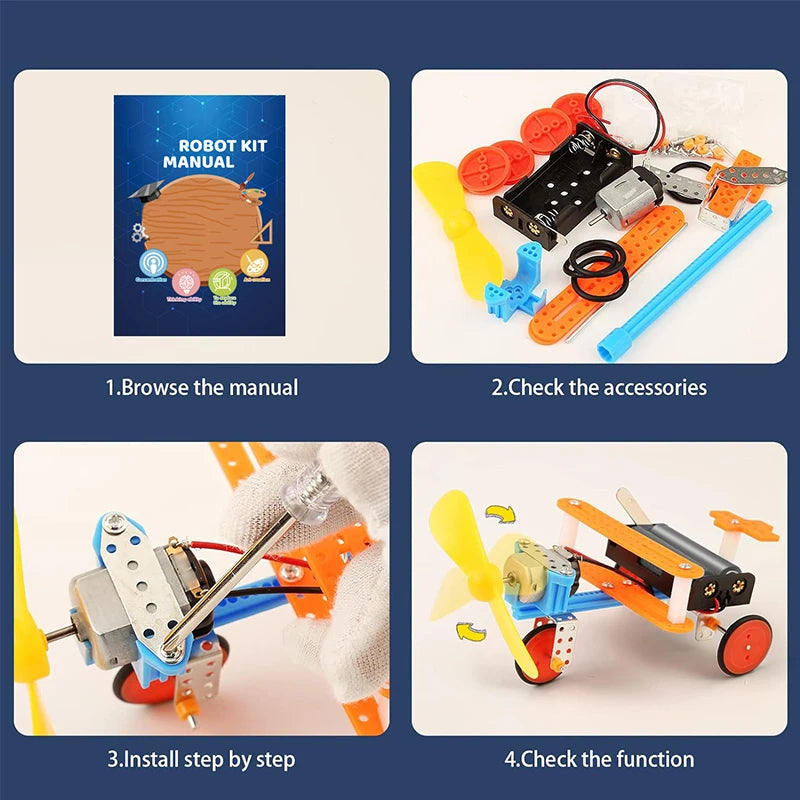 Six-Project DIY Science and Robotics Kit