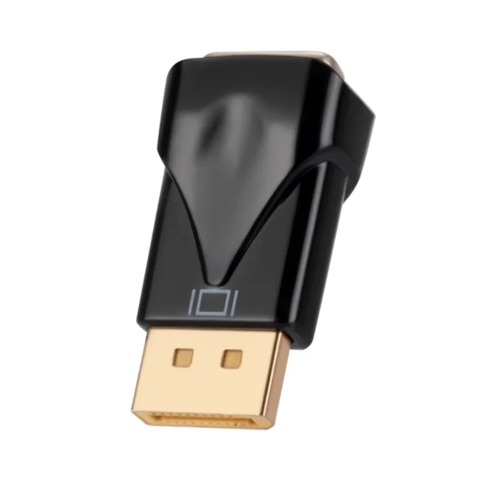 DisplayPort to VGA Adapter, One-Way 1080p Video