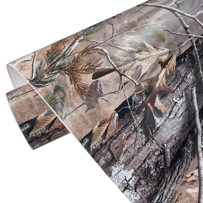 Premium Wasserdicht Tarnmuster Jungle Woodland Vinyl-Folie Rolle DIY Selbstklebende Abziehaufkleber Luftablass