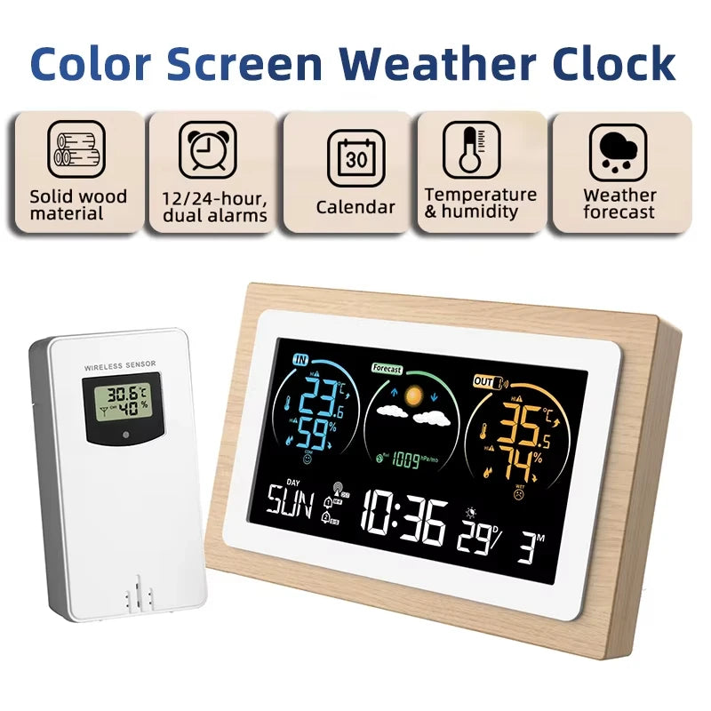 Digital Weather Station and Alarm Clock - Options