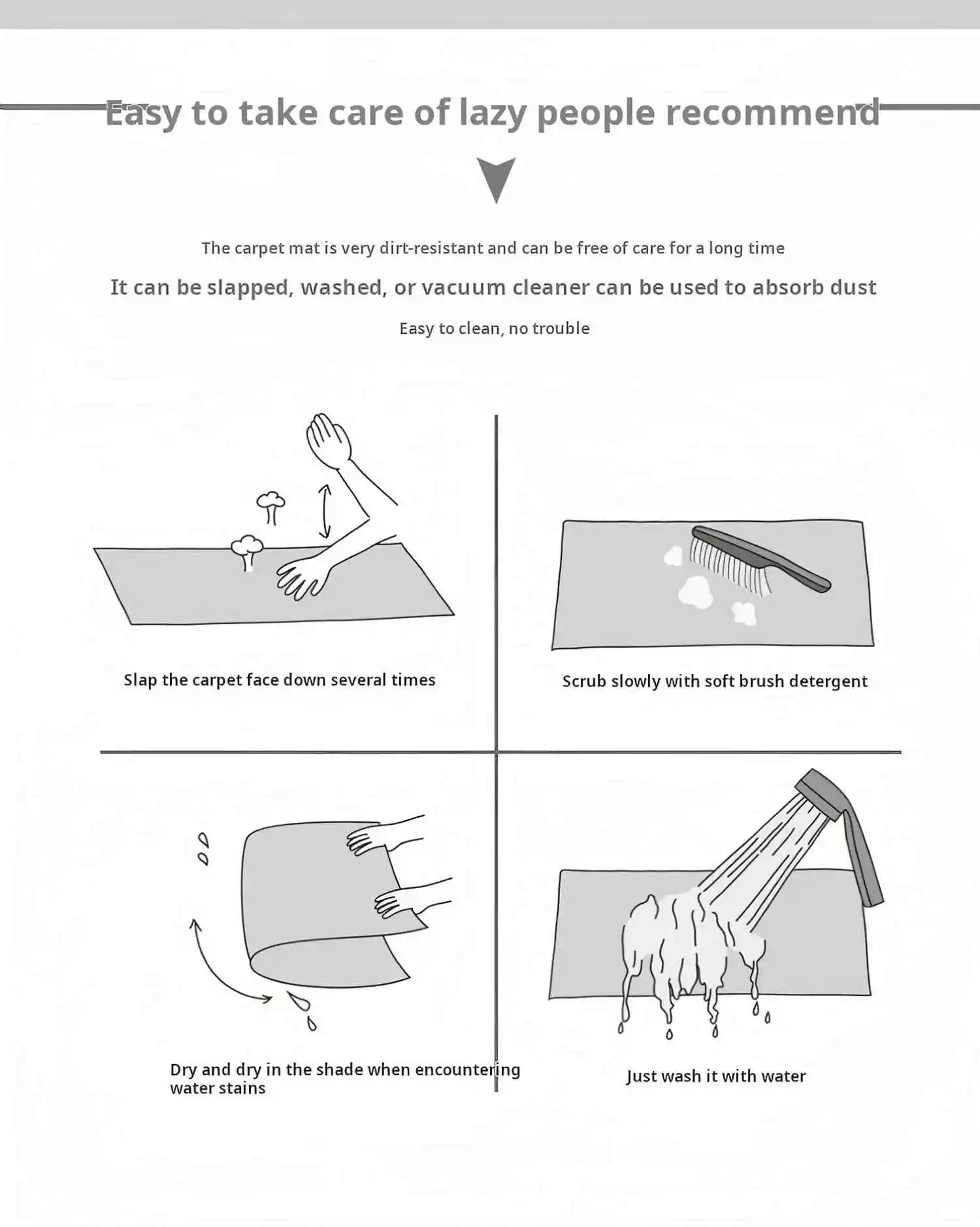 2D Optical Illusion Doormat – Non-Slip & Easy Clean 🌀