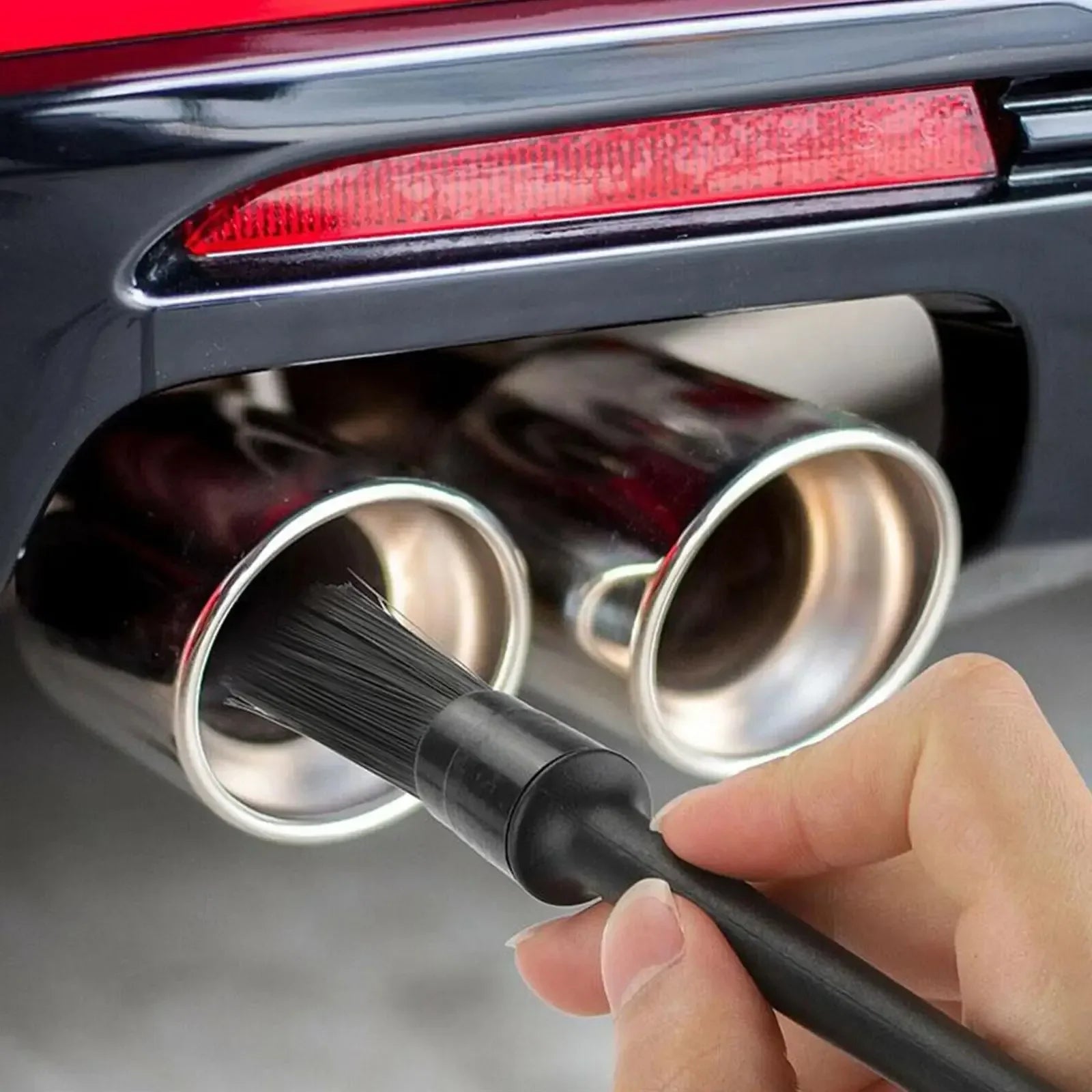 1/5x Car Detailing Cleaning Brushes Soft Detail Brush Wheel Cleaner Auto Dust Removal Brush Car Interior Exterior Accessories