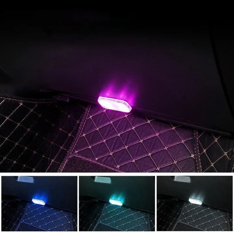 Wireless LED Car Interior Lights USB Rechargeable Touch Lamp
