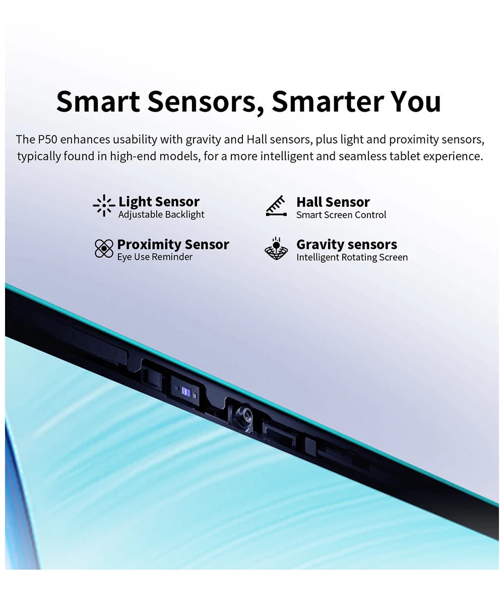 Teclast P50 2025 Android 15 Ταμπλέτα με οθόνη IPS 11"