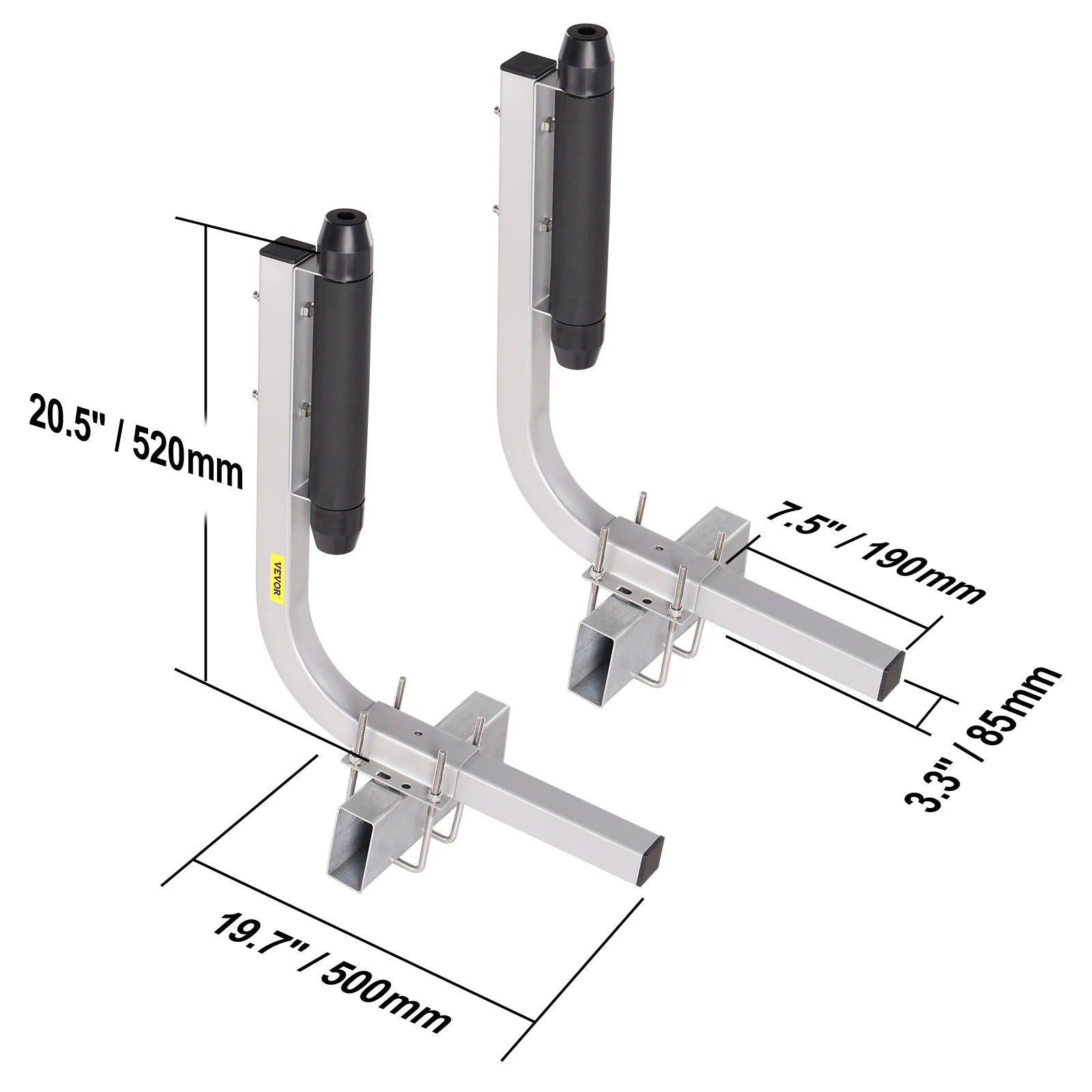 Adjustable Galvanized Boat Trailer Guide Poles (2PCS)