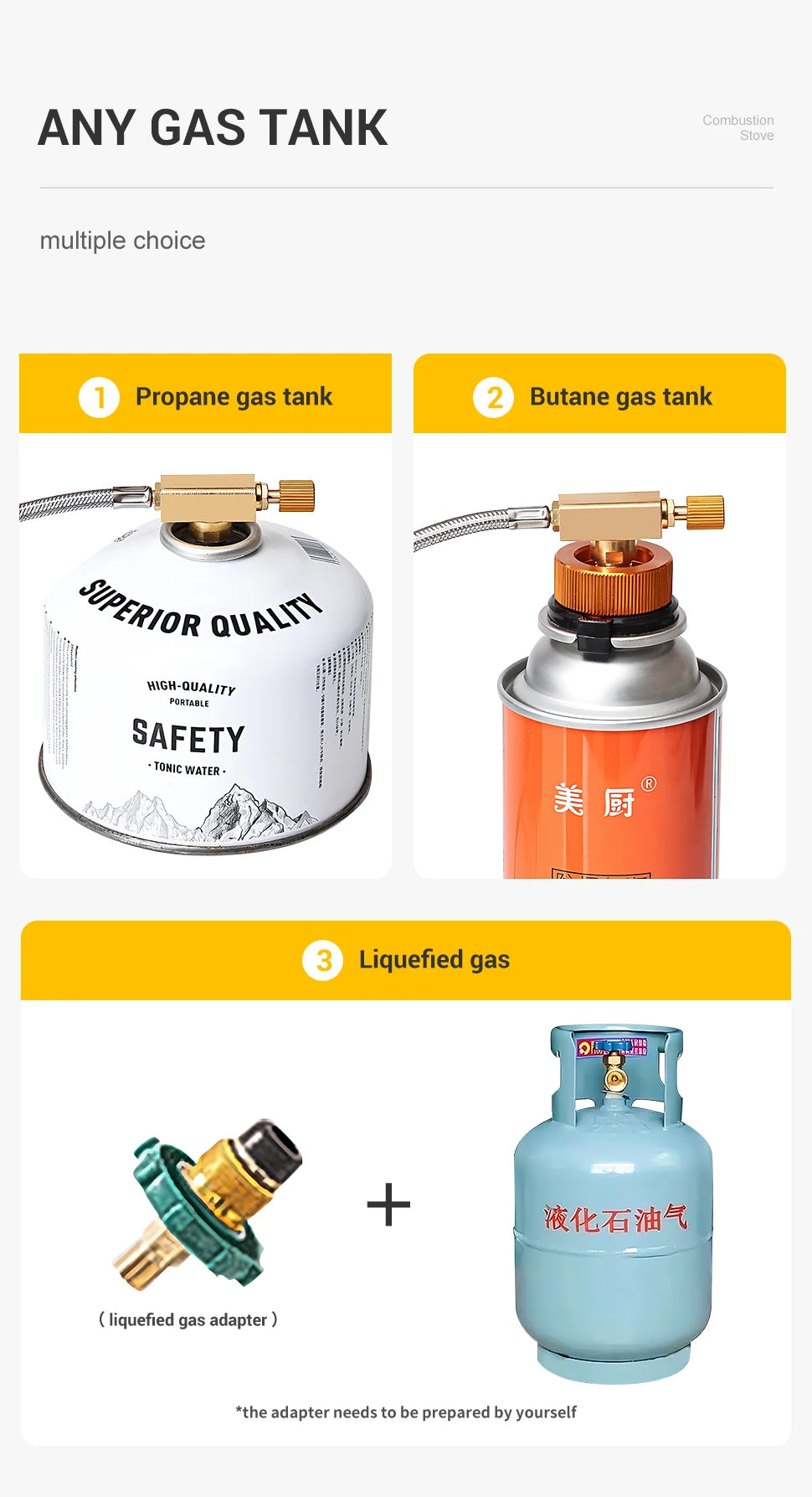 Portable Infrared Gas Stove with Electronic Ignition for Camping