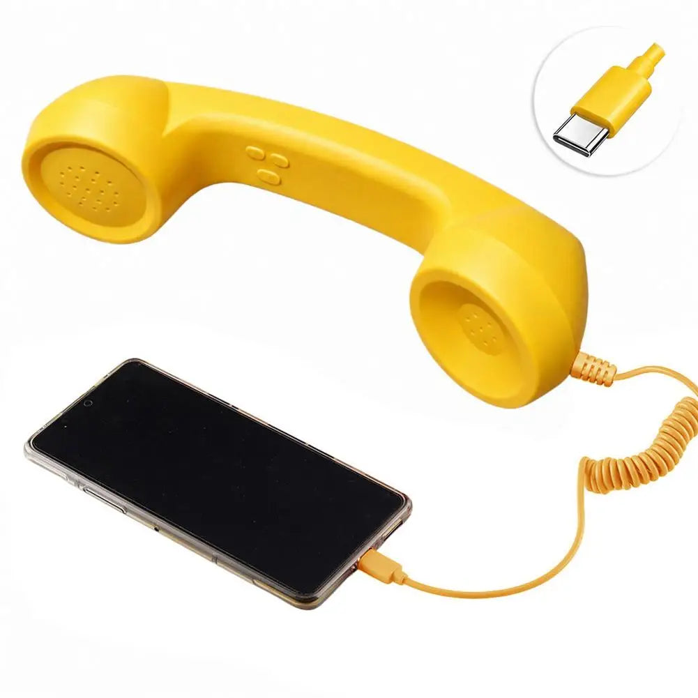 Auricular telefónico con micrófono y conector Type-C