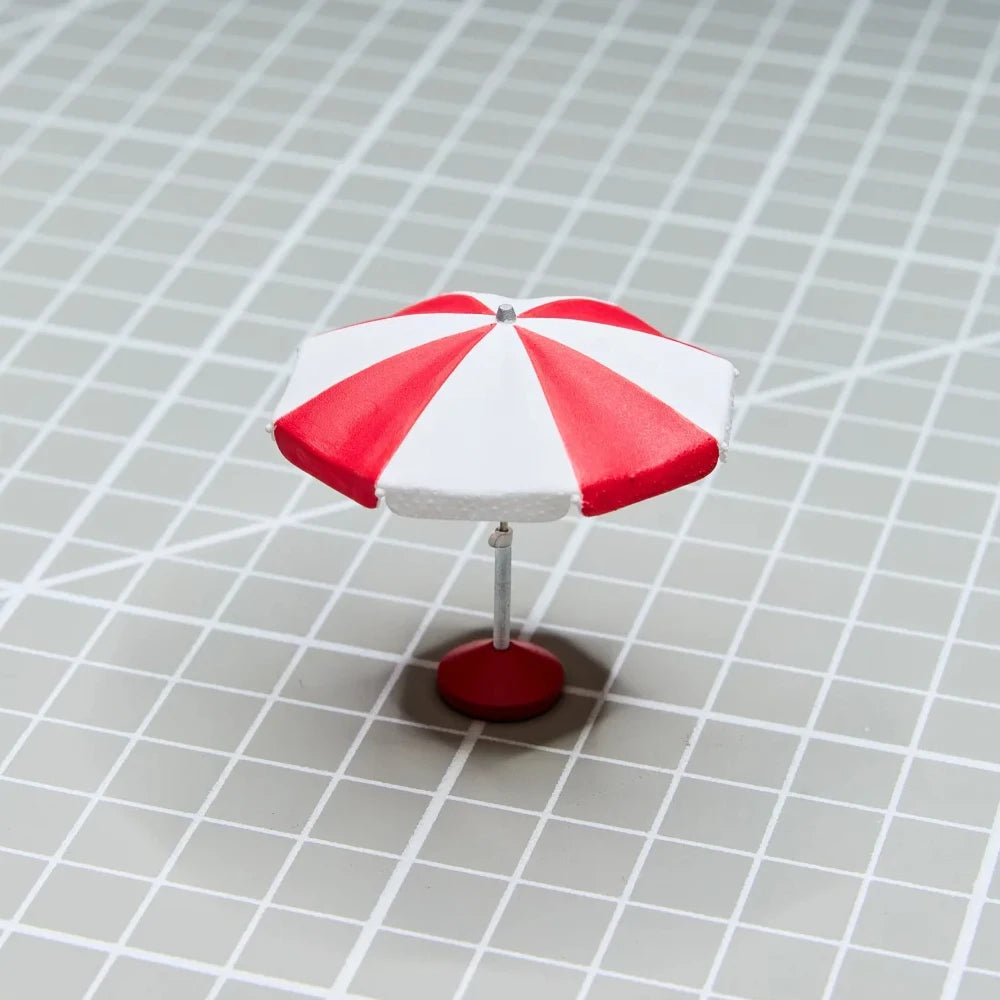 1:64 Resin Fruit Stand and Figure Model Options