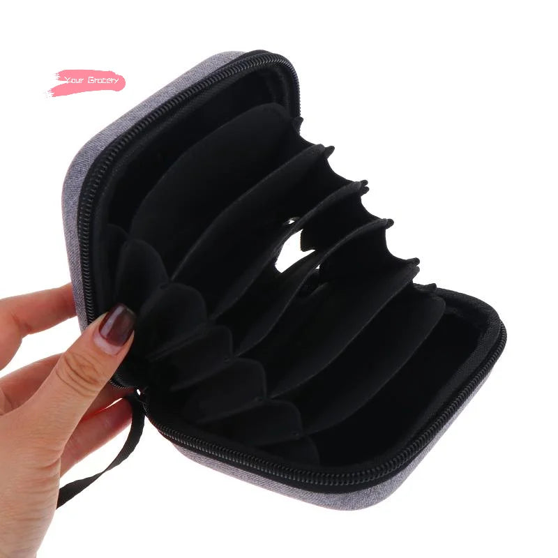 Hard Camera Filter Case with Six Divider Slots