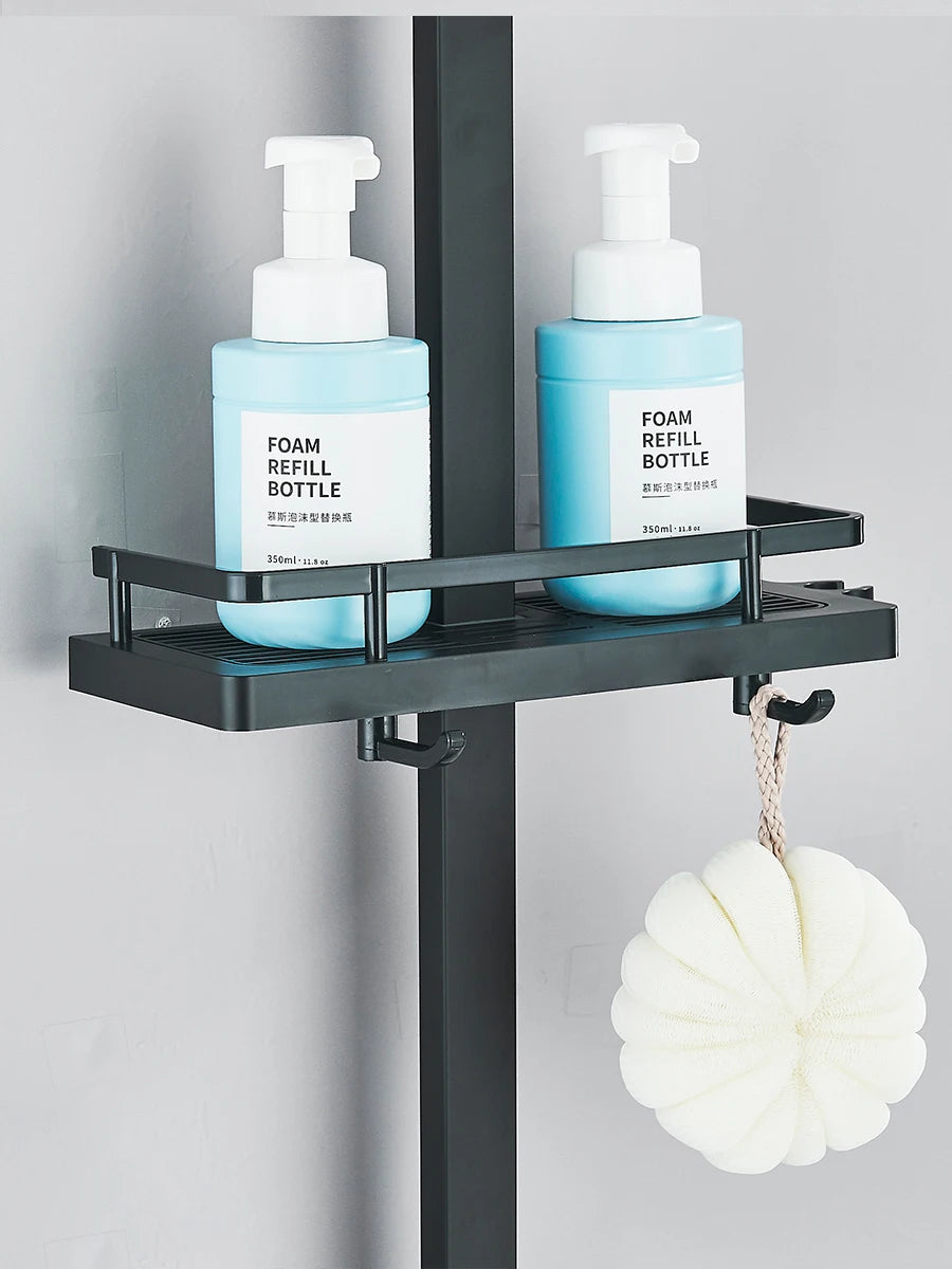 Black Digital Display Thermostatic Shower Faucet Set