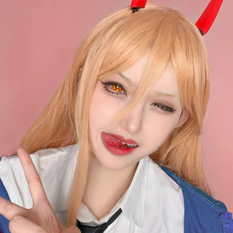 Yellow Coloured Contact Lenses - Pair