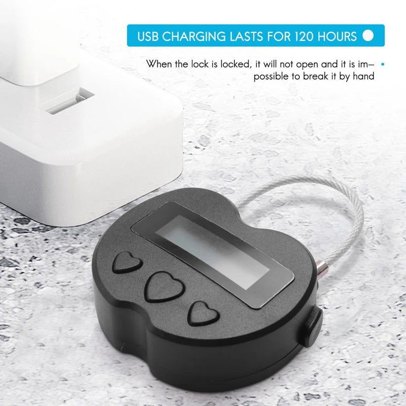 Oplaadbare LCD Timer-kluis