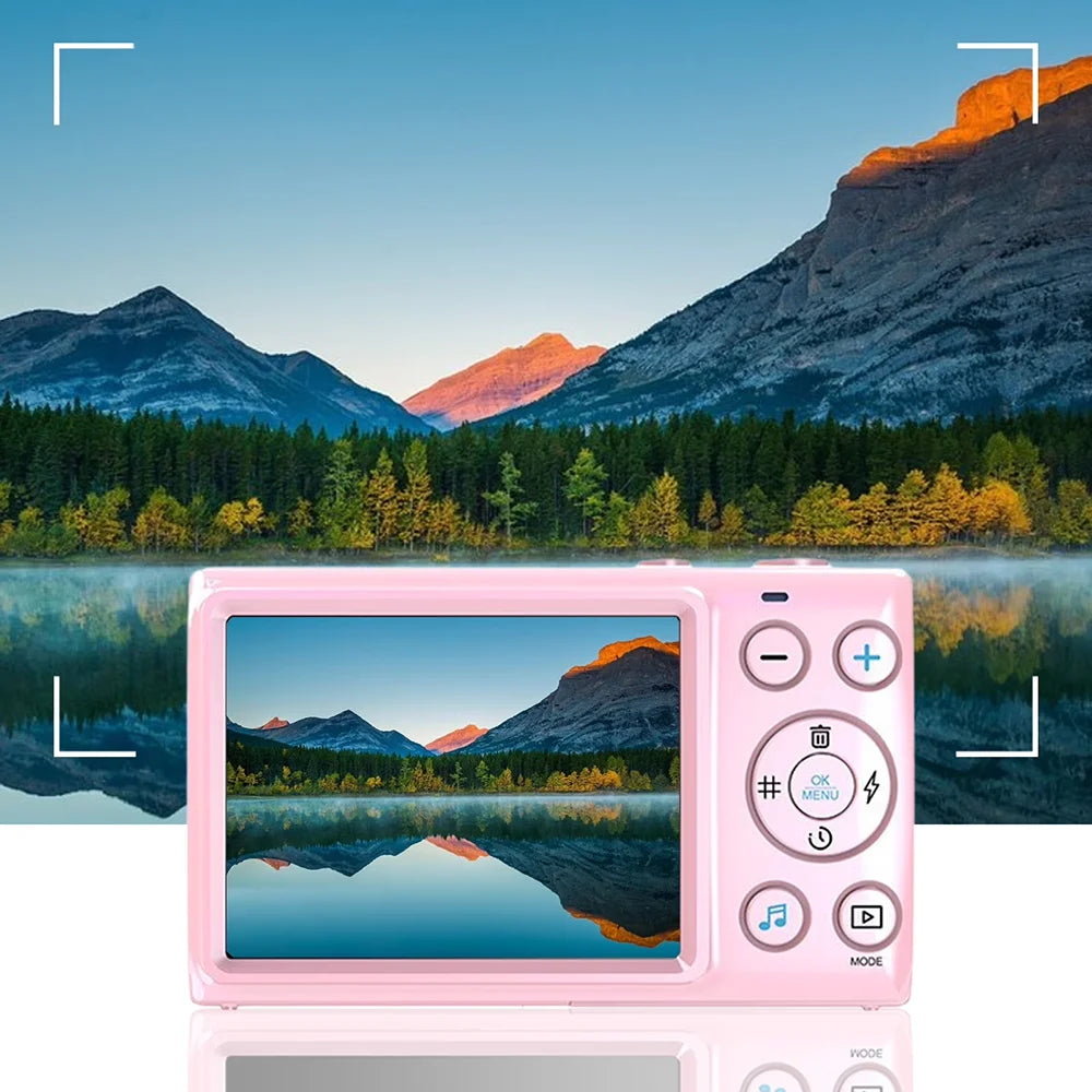 KOMERY 4K 64MP Digital Camera with 18X Zoom and Autofocus