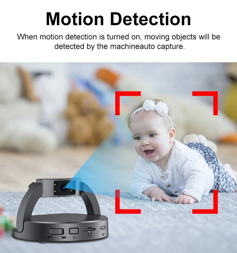1080P HD Mini Camera Small Digital Video Recorder Portable Cameras Motion Detection 10Hours Hide DVR Camcorders No Wifi Cam