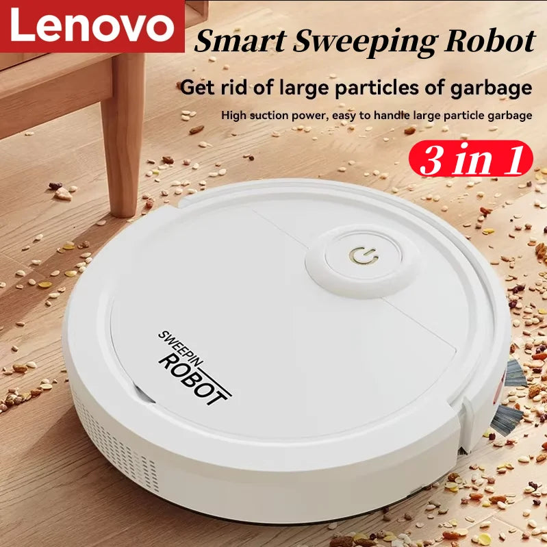 Automatic Robot Vacuum Mop 5-in-1 Cleaner with Slim 6.8cm Design